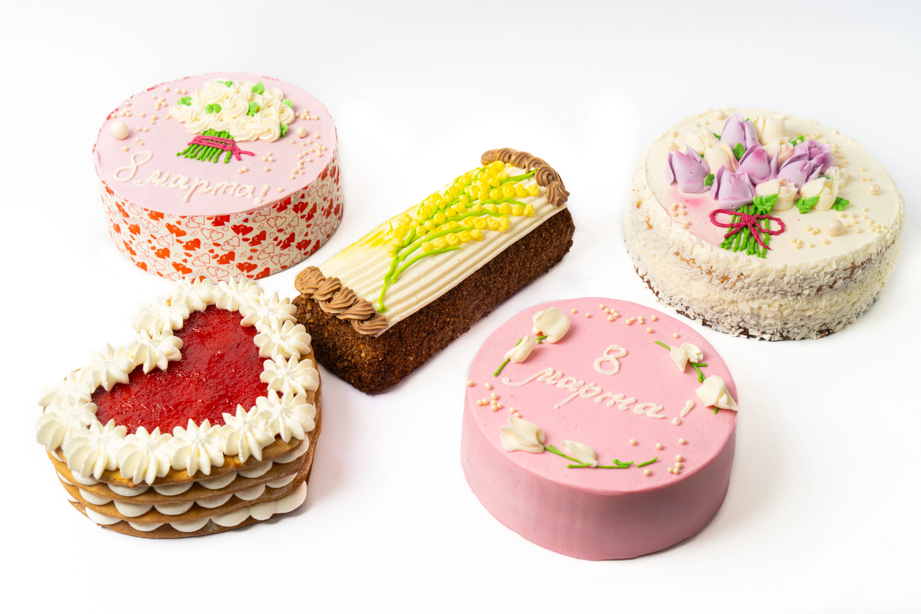 Торты к 8 марта 