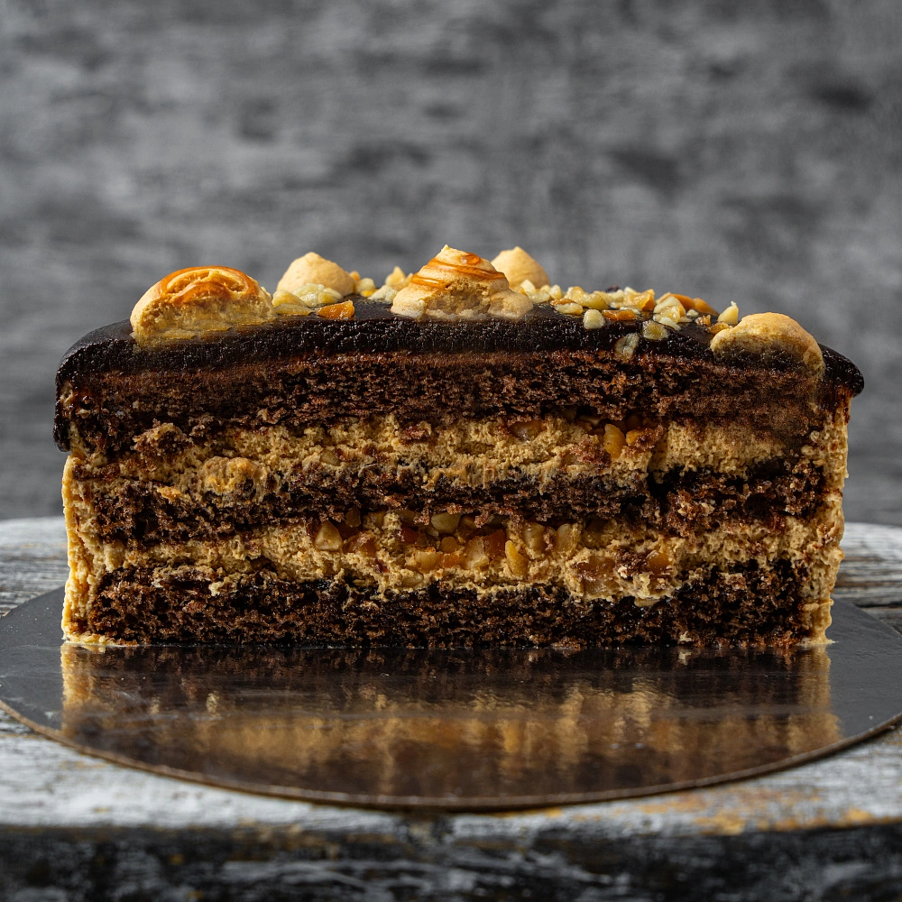 Торт "Карамельно-ореховый"