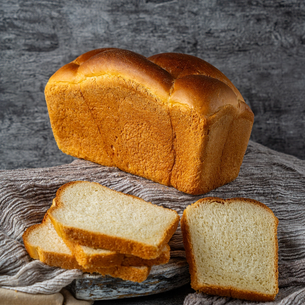 Хлеб белый молочный