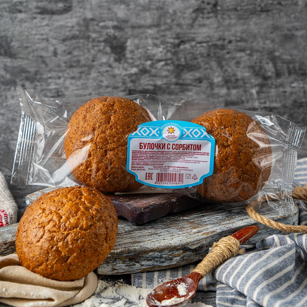 Булочки с сорбитом