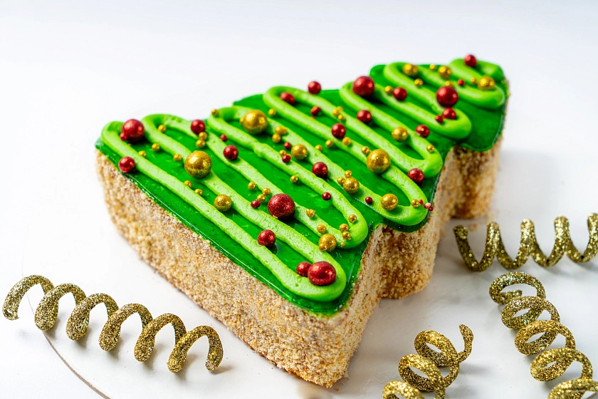 Новогодний торт Елочка