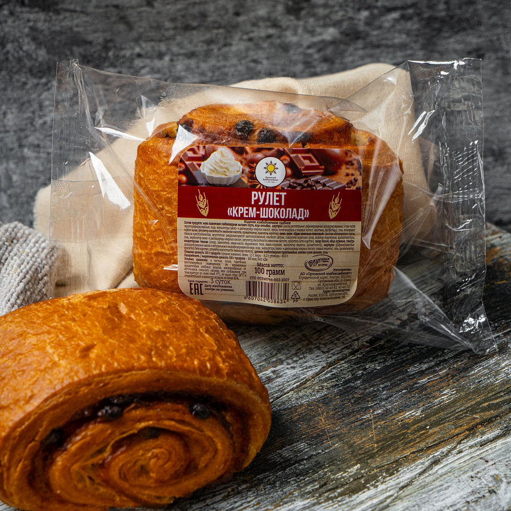 Рулет "Крем-Шоколад" 