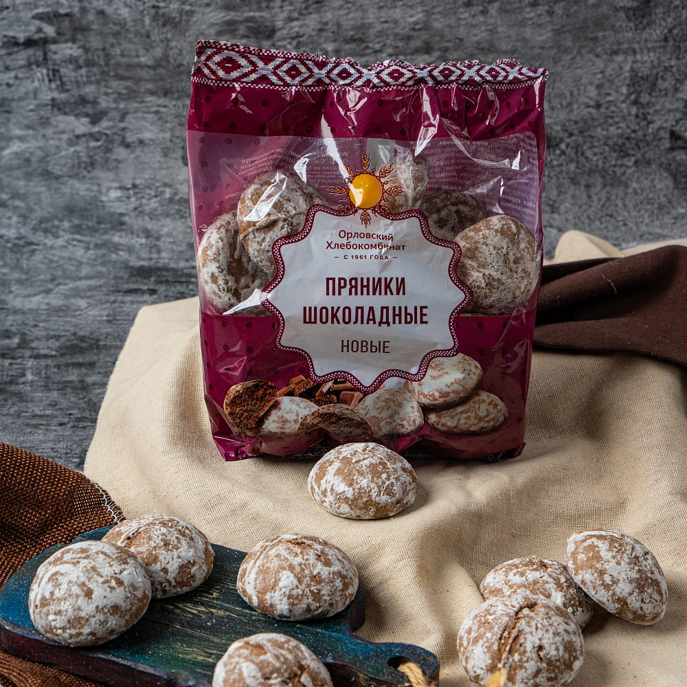 Пряники шоколадные новые