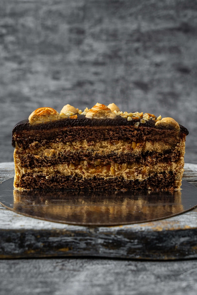 Торт "Карамельно-ореховый"