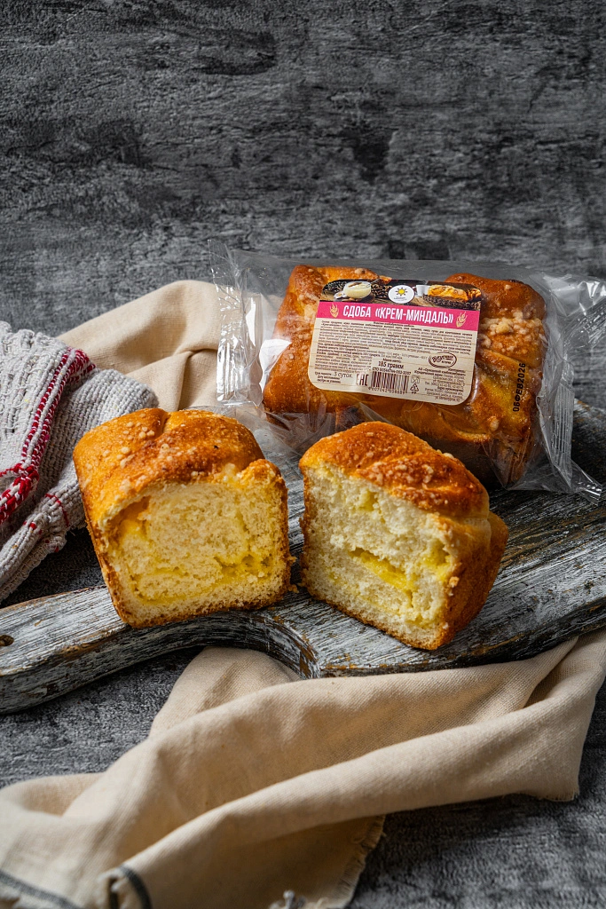 Сдоба "Крем-миндаль"