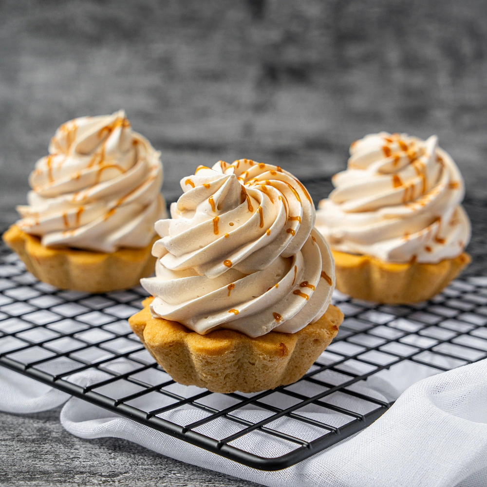 Пирожное "Корзиночка карамельная"