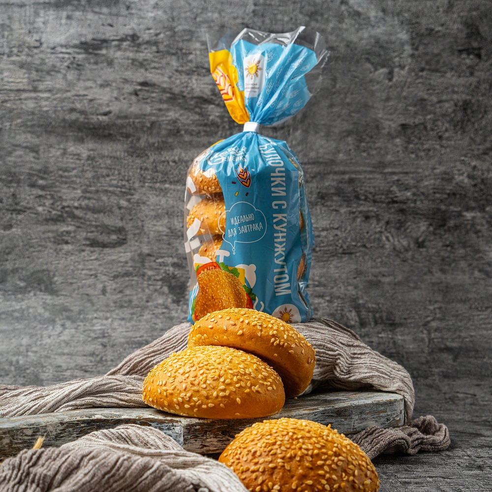 Булочки с кунжутом